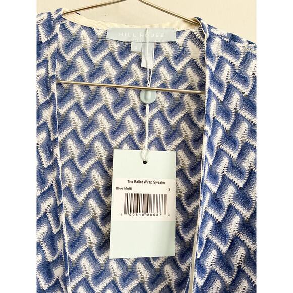 NWT Hill House Home The Raschel Knit Ballet Wrap Sweater - S - Picture 5 of 5